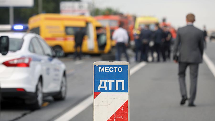 Дептранс Москвы назвал число погибших в ДТП из-за высокой скорости<br />
