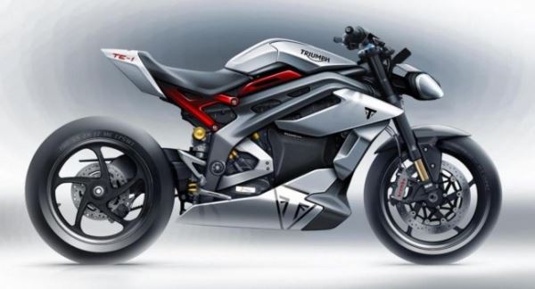 Электромотоцикл Triumph получит аккумулятор Williams нового поколения
