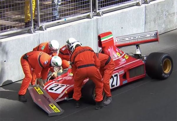 Жан Алези разбил Ferrari Ники Лауды в Монако