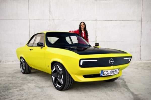 Легендарна Opel Manta повертається у вигляді електричного спорткупе